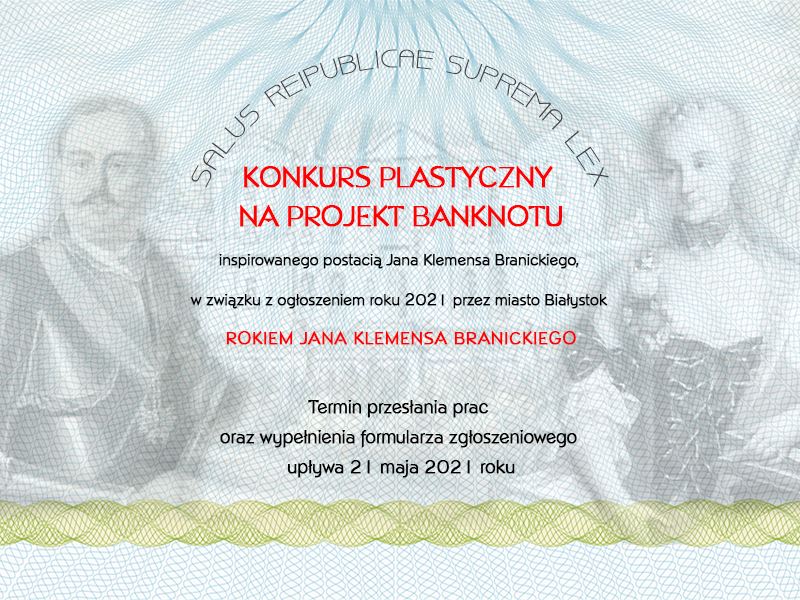 42 Projekt banknotu newsletter