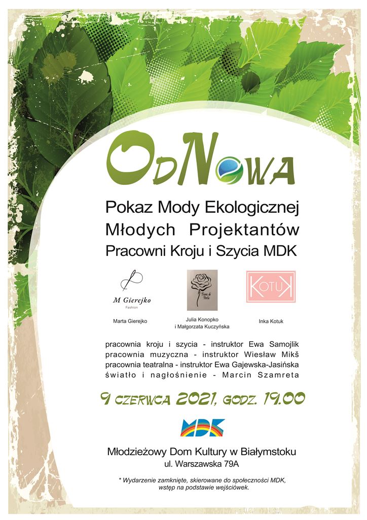 plakat moda