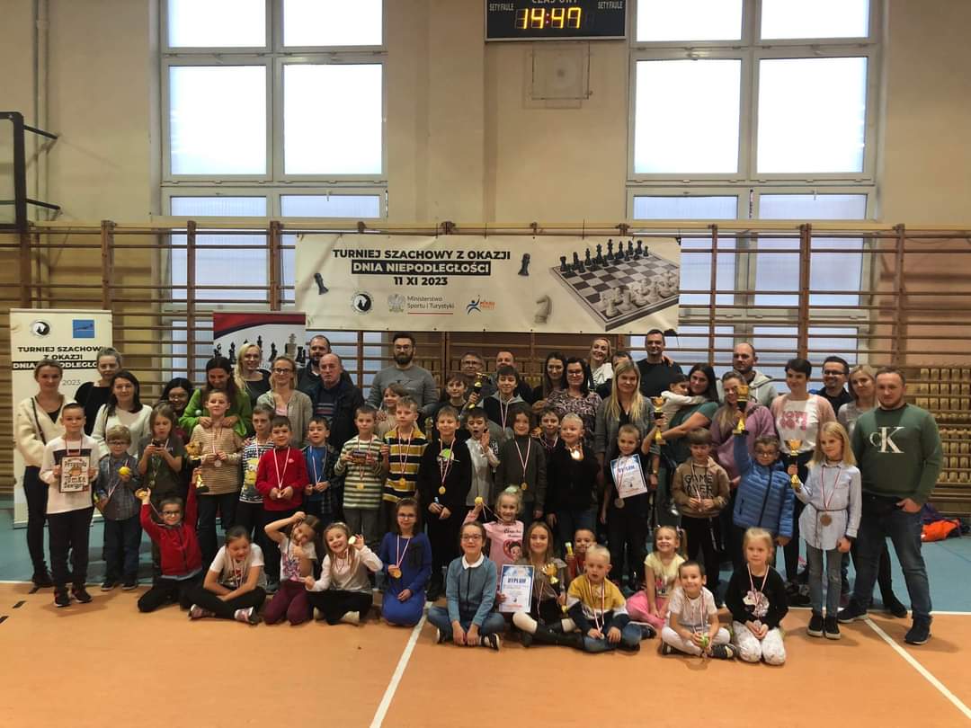 11.11.2023 I Turniej Szachowy z okazji Dnia Niepodległości