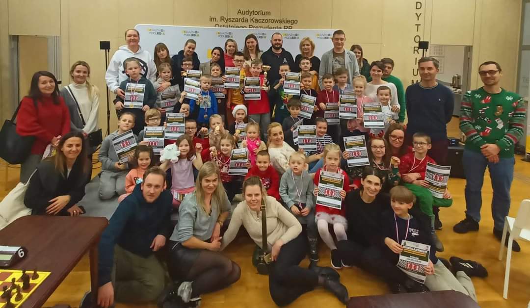 Mikołajkowy Turniej Szachowy w Książnicy Podlaskiej w Białymstoku 15.12.2023