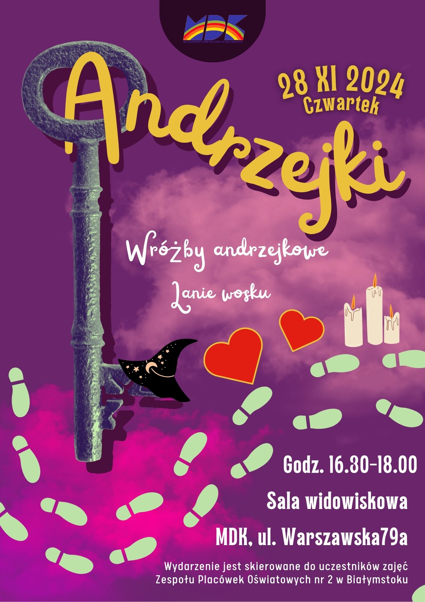 Andrzejki plakat