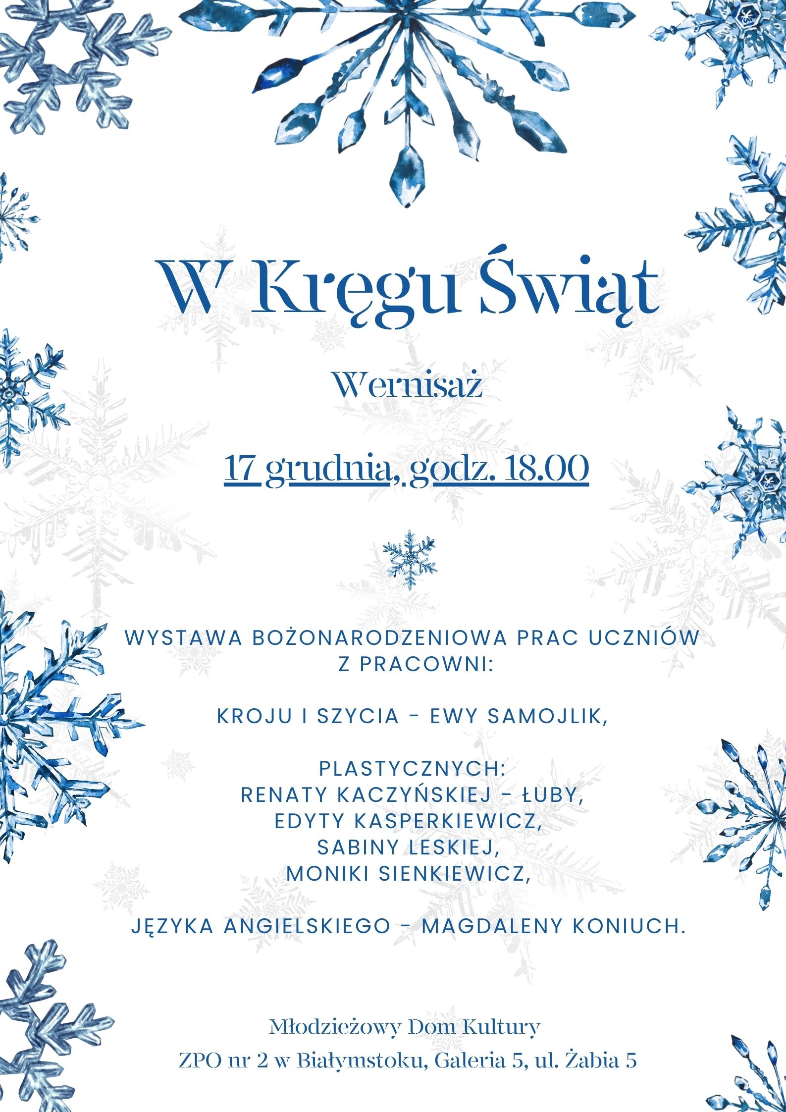 plakat 01 wernisaz zabia 2025