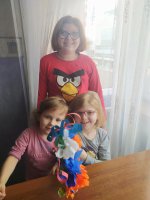 1. "Palma wielkanocna" Hani, Ani i Oli